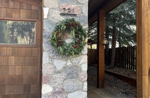 Aspen House | Spectacular Home on the bend of the Roaring Fork River with views of Aspen Mtn.