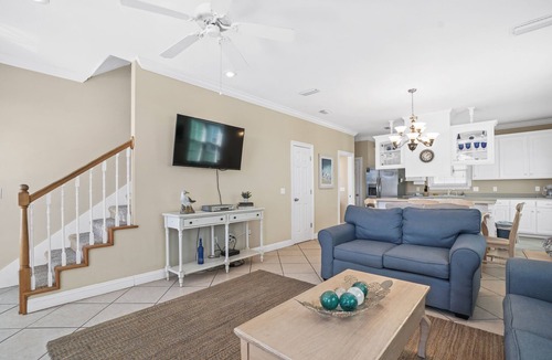Lullwater Beach House | Summer Towne 7 - Beach only 150 Steps Away! Pet Friendly, Pool, Free Golf Daily