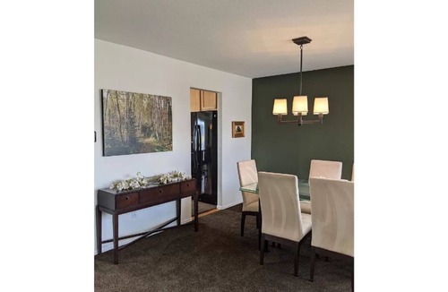 Cottonwood House | Sunny, quiet 3 bedroom set on open space. Southern facing deck with BBQ and yard