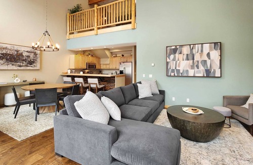 Warrior's Mark Condo | The Spacious Corral - Steps to Lifts and Main St!