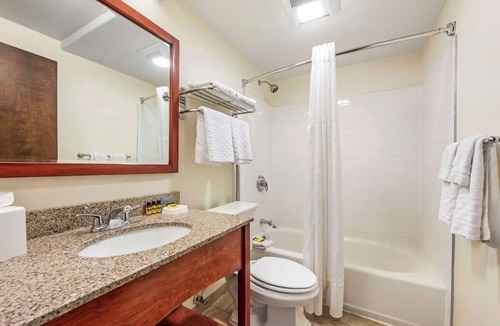 Eagle Hotel | Two Pet-Friendly Standard Rooms | 2 Queens + Free Breakfast & Indoor Pool Access