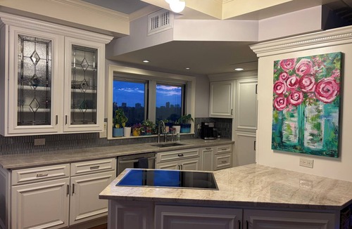 Speer Condo | Unique Colorful High Rise with Unbelievable Mountain and City Views