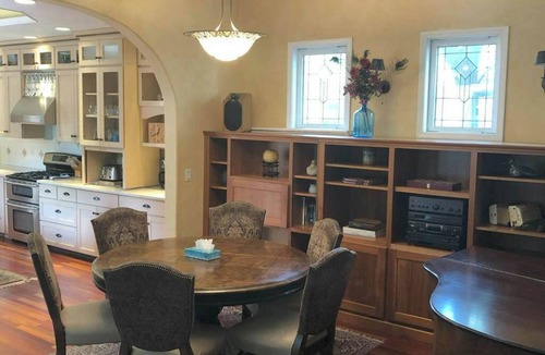Old Town House | Walkable downtown villa with mountain/resort-view balconies, grills, & fireplace