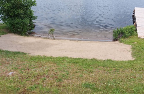 Combermere Condo | WaterFront 2 Bdrm, 2 Bath Cottage Suite with Beach, Dock, Firepit, BBQ, Deck