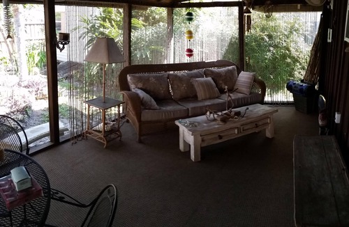 Cape Cay House | Waterfront $75 AUGUST Steal, kayak the Gulf, Dolphin, manatees, Hudson Beach