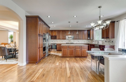 Aurora House | Yard, Home Gym, & Game Room: Spacious Aurora Home