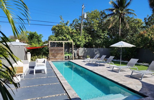 Central Fort Lauderdale House | Zen backyard w/heated pool close to the Beach/Las Olas and Wilton Manors