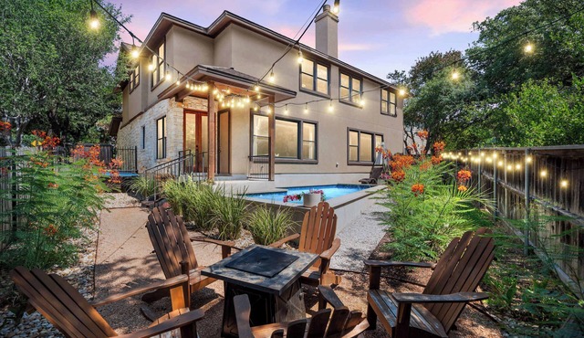 ATX Oasis/Pool/Firepit/Billiards in Austin