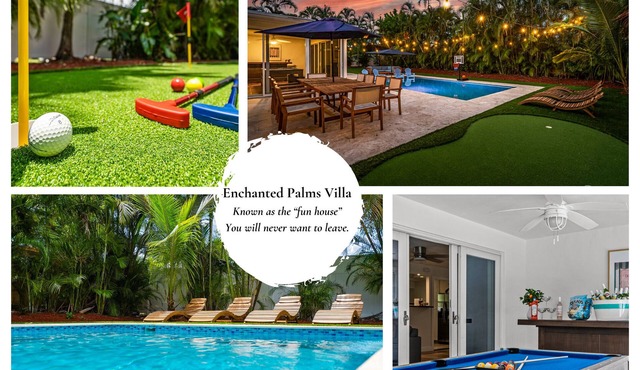 Aug Deal! 4BR Heated Pool, Close to Delray
