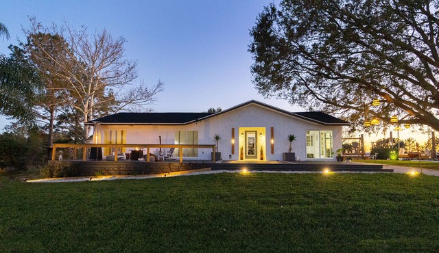 beautiful country house