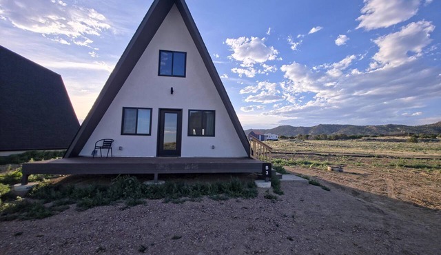 Cabin 3 | Alpha Centauri - A-frame cabin with loft and full kitchen, sleeps six