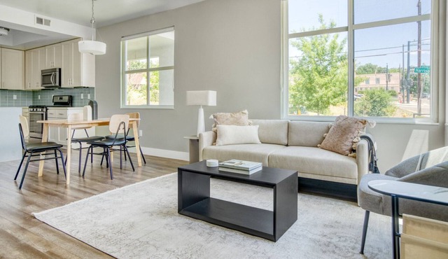 Chic Cherry Creek 3BR w/ W/D, next to Mall, by Blueground