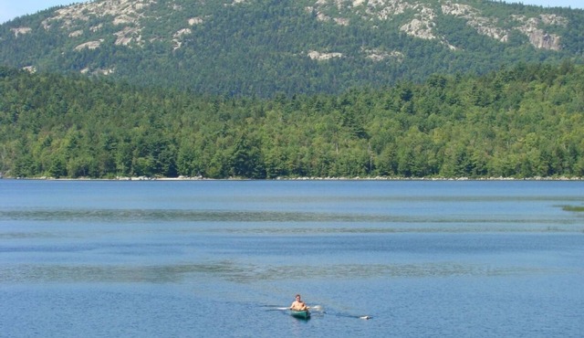 Cottage with Private Beach! Views of Lake, Mountains and Sunset! Near Acadia NP! in Cherryfield