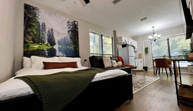 Cozy Studio Retreat in Central Gainesville – Minutes to UF & Shands in Gainesville