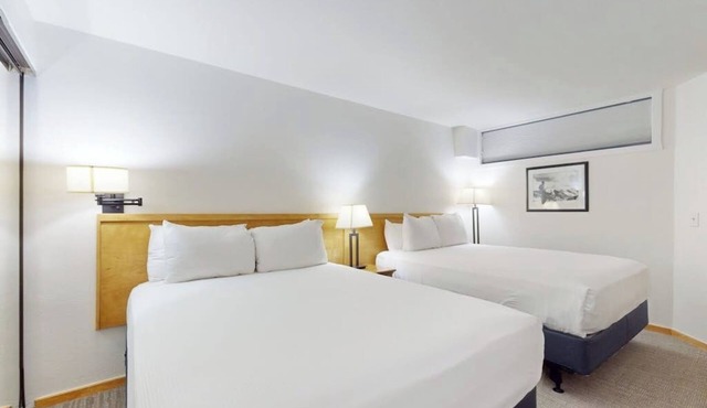 Dog-friendly room on Main St - pool & hot tub - walk to lifts, ground-floor