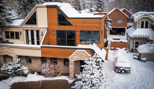 Downtown Aspen Chalet | Ajax & River Views | Rooftop Terrace | By Cuvée