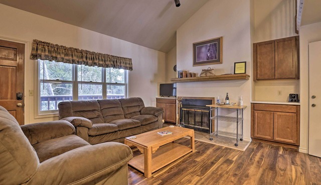 Fireplace & Stream Access: Cozy Grand Lake Retreat