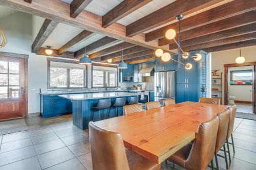 Fish, Hike & Ski: Mtn-View Gunnison Home w/Sauna