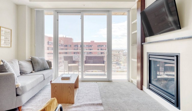 Hip Cherry Creek 2BR w/ Gym & Theater, near Pulaski Park, by Blueground