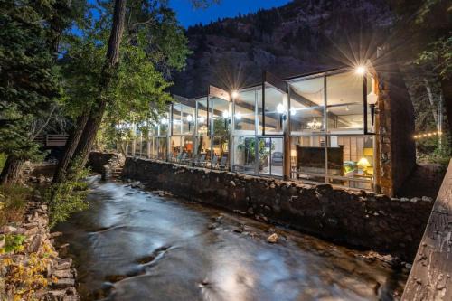 Historic Lodge located on Big Cottonwood River
