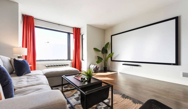 ★ HostWise Stays ★ Tech Stay w/In-Home Cinema & Secure Parking Spot in Pittsburgh