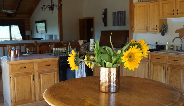Log Cabin with a Mountain View. Secluded property with easy access to amenities in Durango