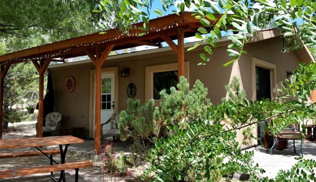 Luxury Cottage Rental with Stunning Gardens in Historical Town of Cortez, Colorado