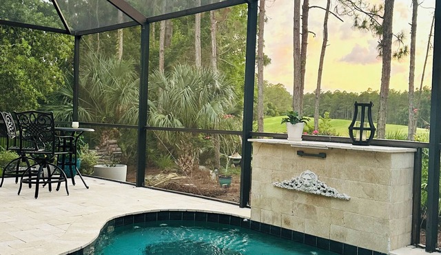 Luxury Golf Course Retreat, Hot Tub, 4BR Near Historic St. Augustine in St. Augustine