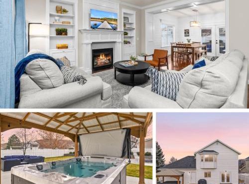 Mega Hot Tub - Fire Pit - Play Room - Sleeps 12
