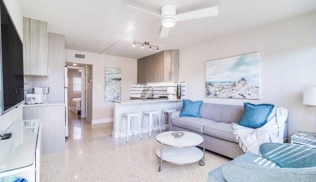 Modern & Beautiful 1BR with Amazing Beach Access! - Unit F in Cocoa Beach