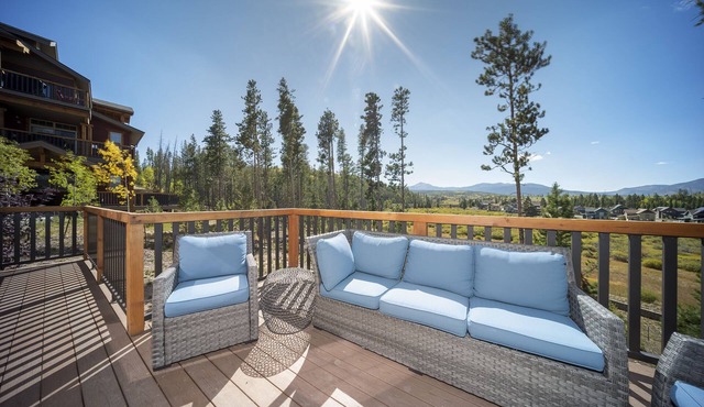 Mountain View Condo w/Deck + Fireplace