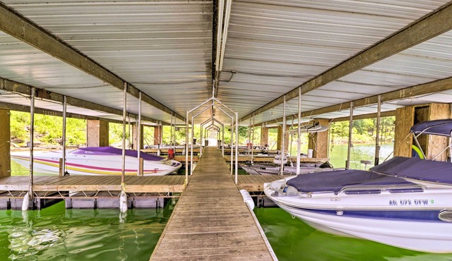 Pet-Friendly Cabin with Designated Boat Slip! in Greers Ferry