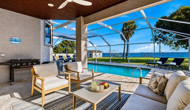 Punta Gorda Harbor View Vacation Home - Waterfront Home with Private Pool