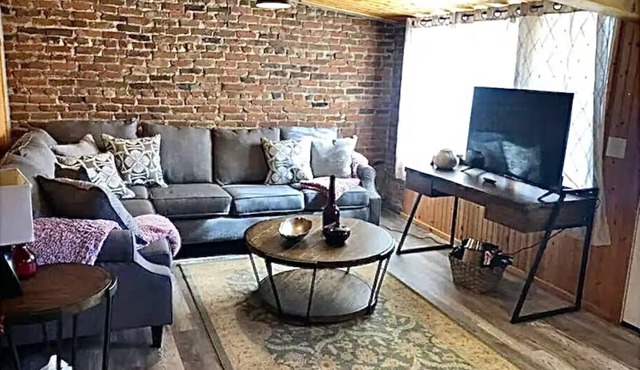 Ravens Little Brick Lodge on Main, King, Living Rm, Kitchen, Grill, Dog ok in Westcliffe