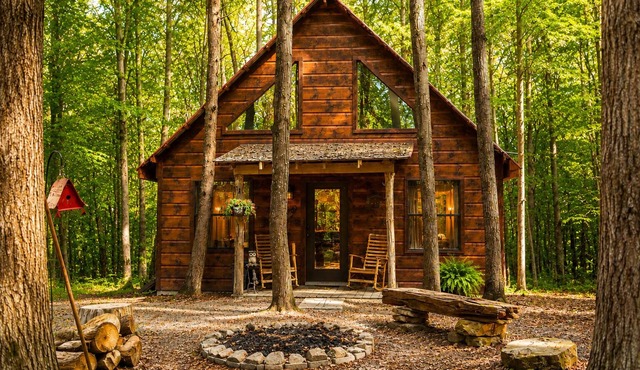 Secluded Cabin Outside of Nashville - The Lodge at Oak Haven Farm in White Bluff