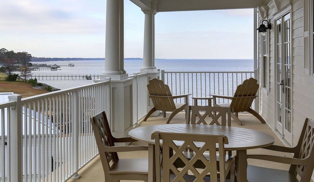 Spacious Condo w/Sweeping Albemarle Sound Views in Roper