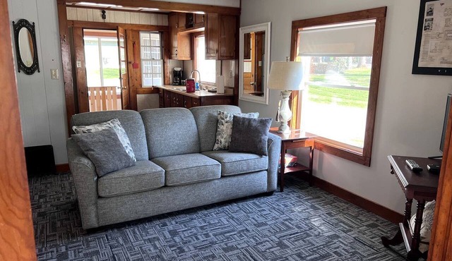 Spacious Modern Cabin with a Fire Pit near Apostle Islands in Wisconsin in Ashland