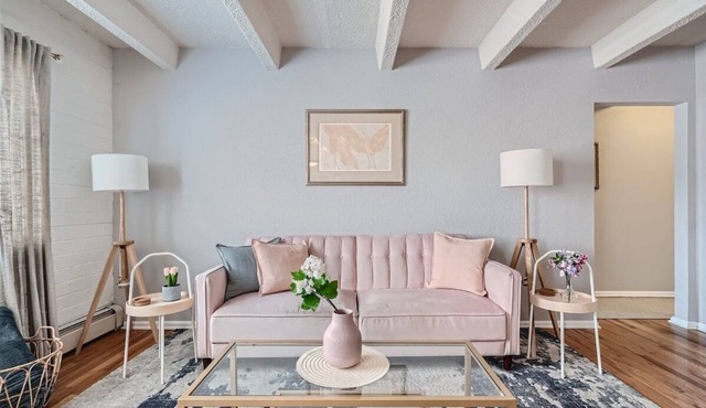 The Pink Pearl, 1BD, 30 Day, Pool, Wash Park West