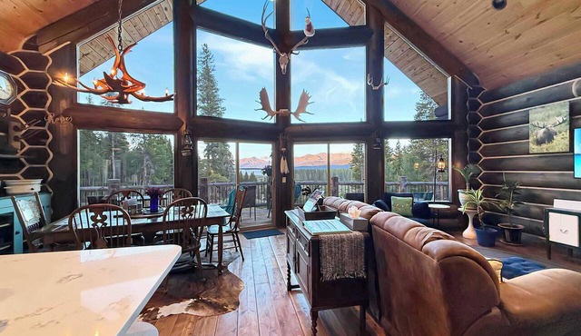 The Tennessee Pass A-frame Cabin — 9 Acres | Mt Elbert Views | Wood Stove | Sleeps 4