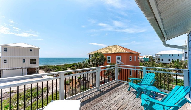Vesper's View - Cozy Coastal Comfort and Stunning Gulf Views in Port St. Joe