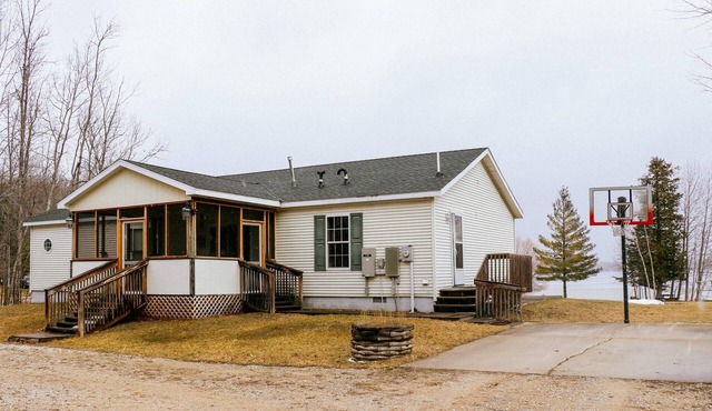 Waterfront Retreat on South Manistique Lake in Curtis