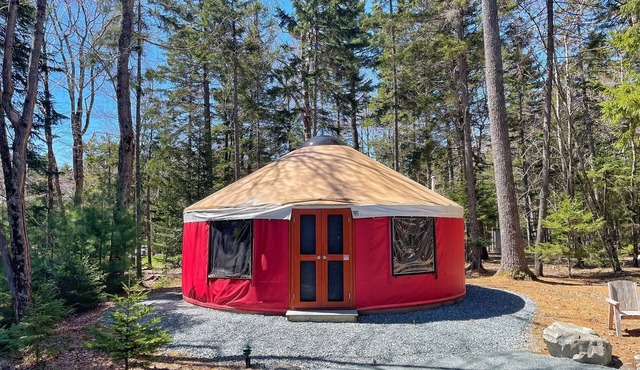 Yurt Glamping on the Quiet-side of Acadia National Park! in Southwest Harbor