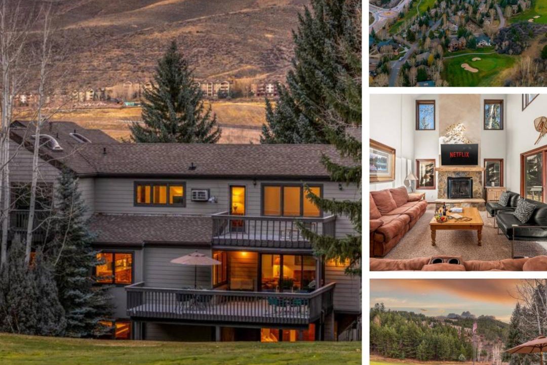Eagle-Vail House | The Alpine Lodge 4BR on Eagle-Vail Golf Course