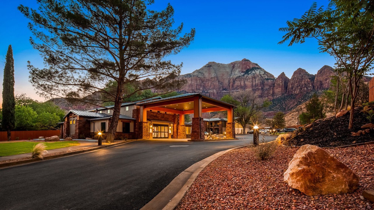 Photo of Buildings in Zion National Park South Entrance