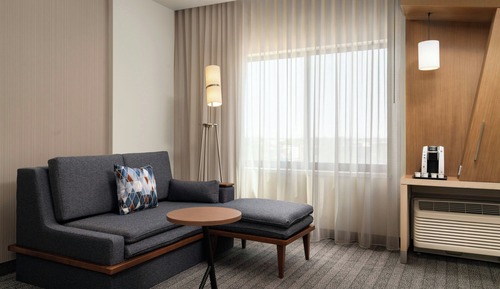 Room, 1 King Bed with Sofa bed, Hearing Accessible