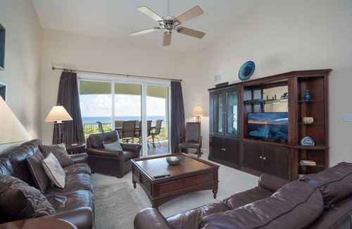 Palm Coast Condo | Picturesque Seascape -Top Floor Condo #162 with Ocean Views at Cinnamon Beach