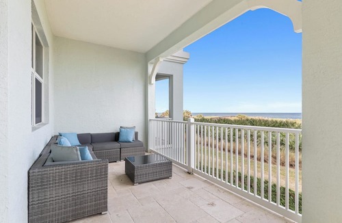 Palm Coast Condo | Designer Remodeled Direct Oceanfront Corner Unit 525 in Cinnamon Beach!