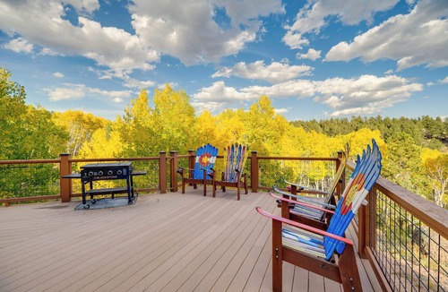Florissant Cabin | Luxe Florissant Home w/Pikes Peak Views!