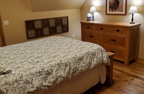 Estes Park Condo | Spacious Estes Park 2 Bedroom Loft with AC. On the River, location is unmatched.