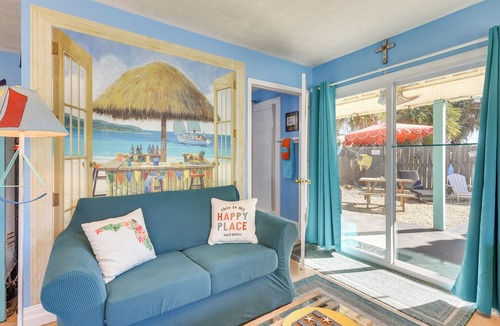 Bel Air Apartment | PCB Studio w/Private Patio: Steps to Beach!
